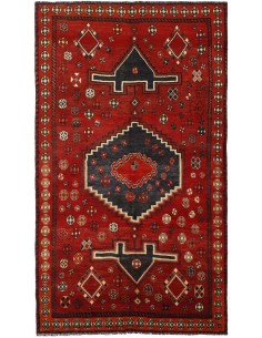 Hand made rug Shiraz Persia cm.157x272