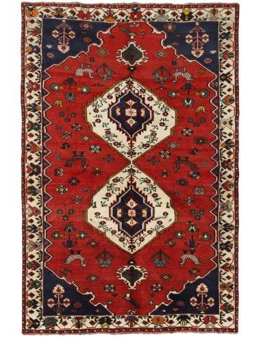 Hand made rug Shiraz Persia cm.164x249