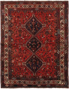 Hand made rug Shiraz Persia cm.184x244