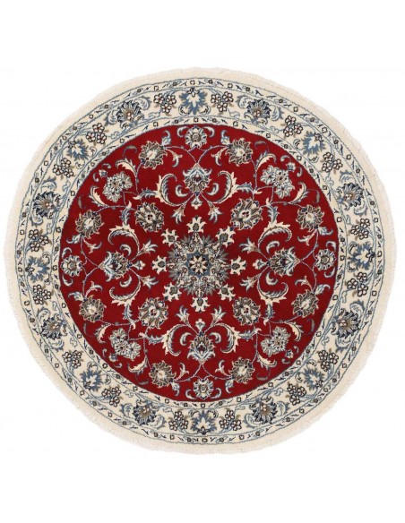 Hand made rug Nain Kashmar Persia cm.150x150