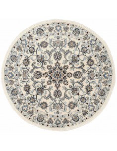 Hand made rug Nain Kashmar Persia cm.148x148