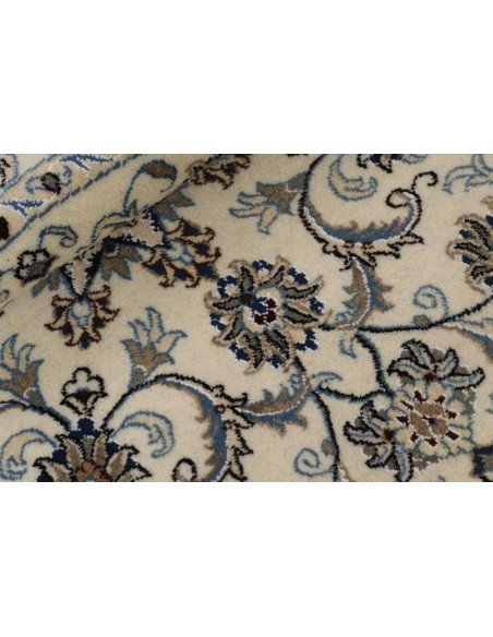 Hand made rug Nain Kashmar Persia cm.148x148