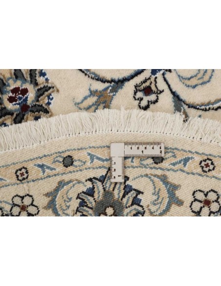 Hand made rug Nain Kashmar Persia cm.140x140
