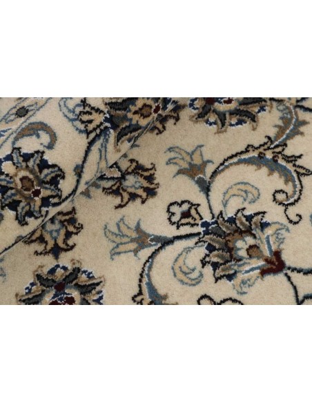Hand made rug Nain Kashmar Persia cm.140x140
