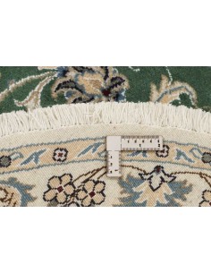 Hand made rug Nain Kashmar Persia cm.147x147 2