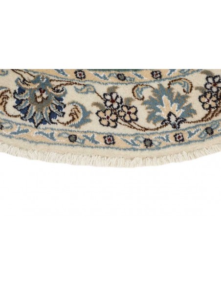 Hand made rug Nain Kashmar Persia cm.147x147