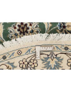 Hand made rug Nain Kashmar Persia cm.147x147 2