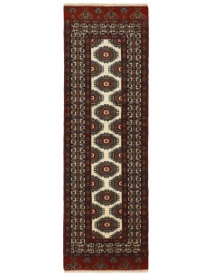 Hand made rug Torkaman Fine Persia cm.88x287