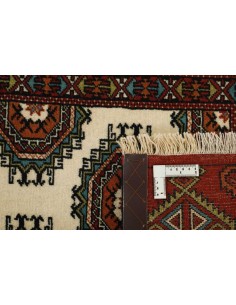 Hand made rug Torkaman Fine Persia cm.88x287 2