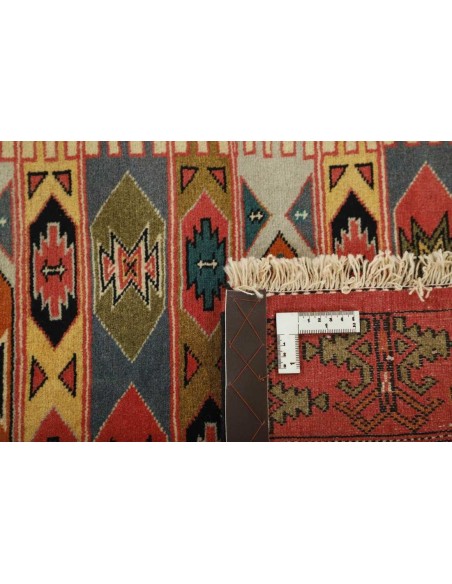 Hand made rug Torkaman Fine Persia cm.87x288