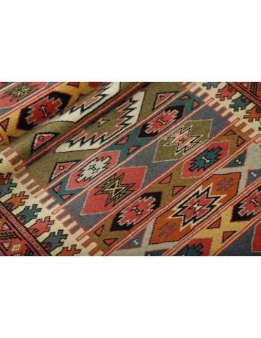 Hand made rug Torkaman Fine Persia cm.87x288