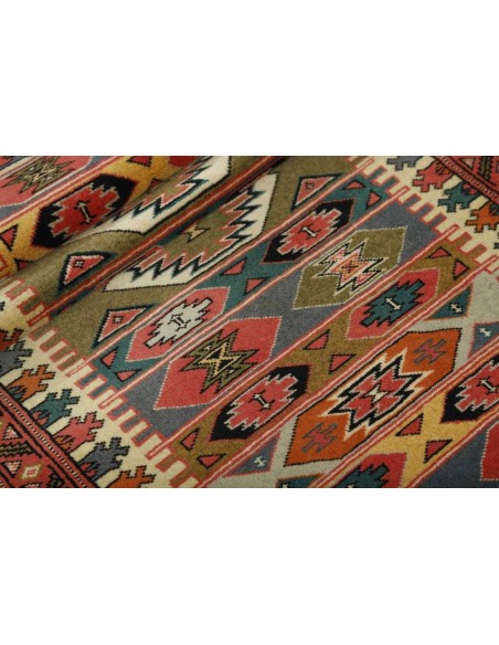 Hand made rug Torkaman Fine Persia cm.87x288