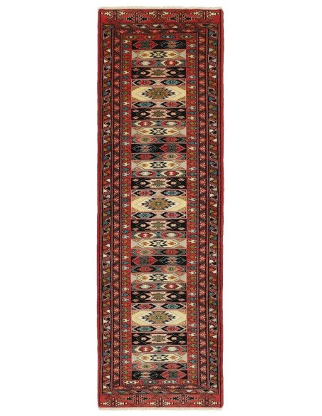 Hand made rug Torkaman Fine Persia cm.88x297