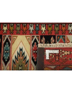 Hand made rug Torkaman Fine Persia cm.88x297 2