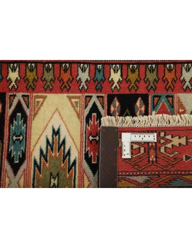Hand made rug Torkaman Fine Persia cm.88x297