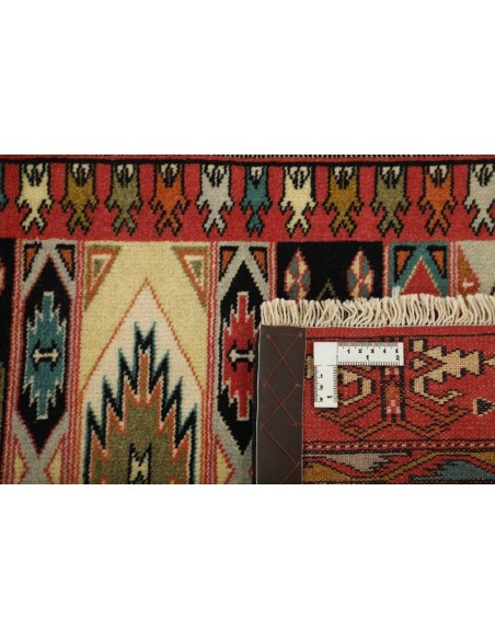Hand made rug Torkaman Fine Persia cm.88x297