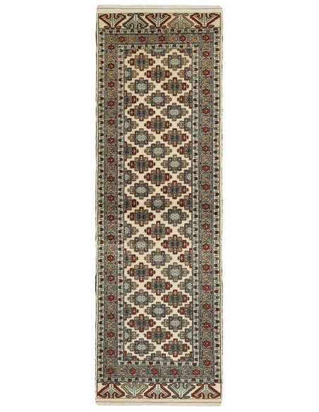 Hand made rug Torkaman Fine Persia cm.84x287