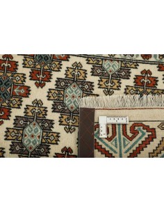 Hand made rug Torkaman Fine Persia cm.84x287 2