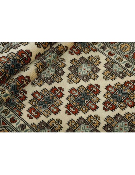 Hand made rug Torkaman Fine Persia cm.84x287