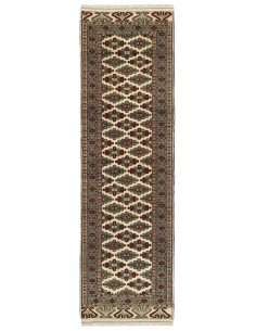 Hand made rug Torkaman Fine Persia cm.87x291