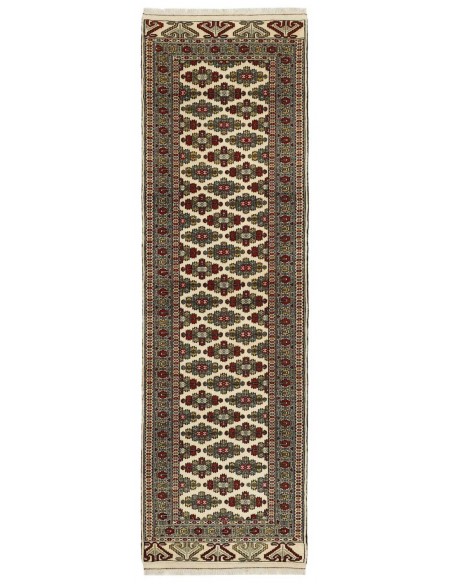 Hand made rug Torkaman Fine Persia cm.87x291