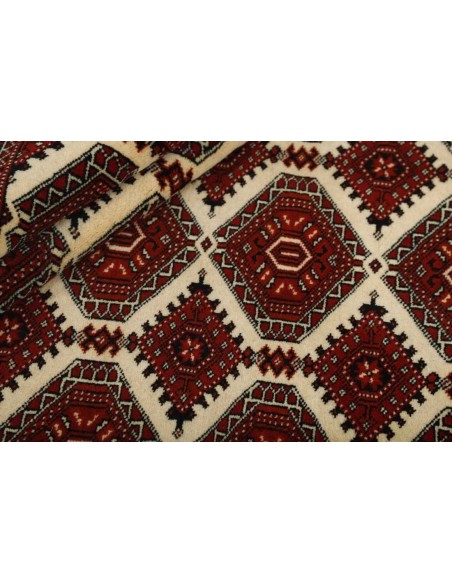 Hand made rug Torkaman Fine Persia cm.157x250