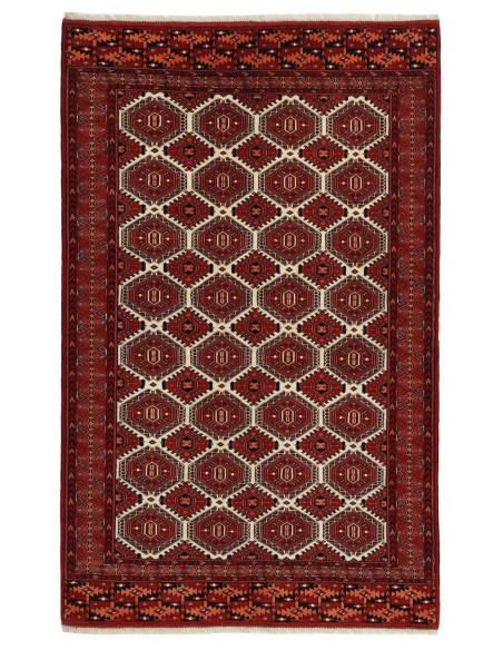 Hand made rug Torkaman Fine Persia cm.157x248