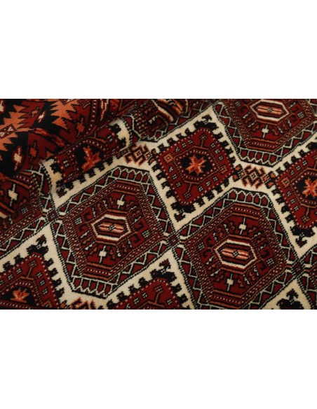 Hand made rug Torkaman Fine Persia cm.156x248