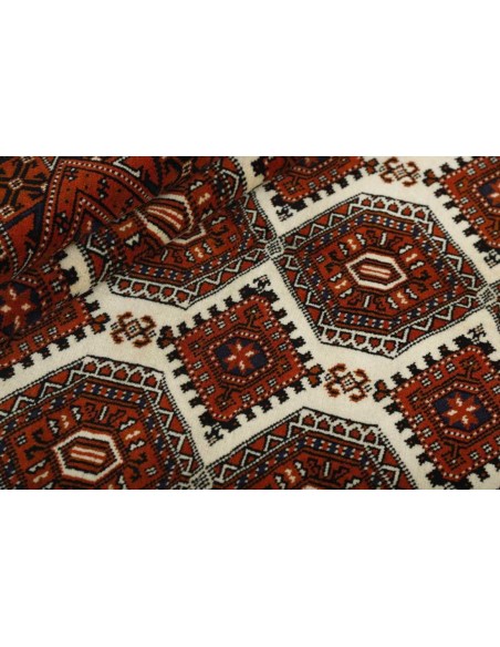 Hand made rug Torkaman Fine Persia cm.153x248