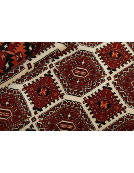 Hand made rug Torkaman Fine Persia cm.152x245