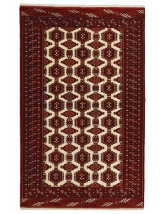 Hand made rug Torkaman Fine Persia cm.154x245