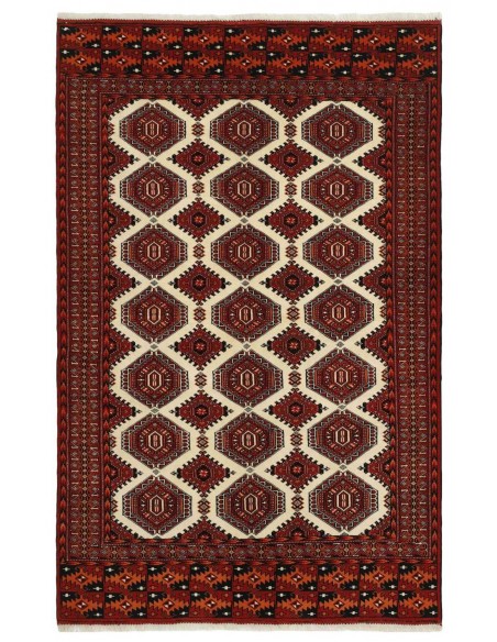 Hand made rug Torkaman Fine Persia cm.156x240