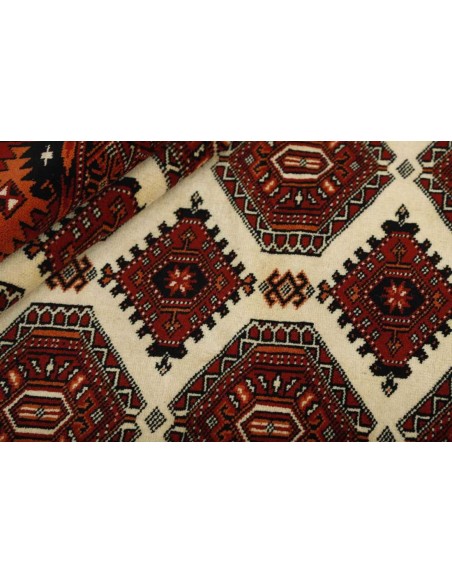 Hand made rug Torkaman Fine Persia cm.156x240