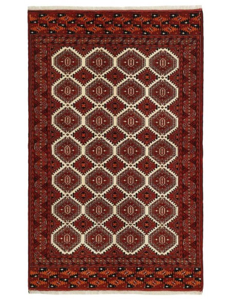 Hand made rug Torkaman Fine Persia cm.155x247