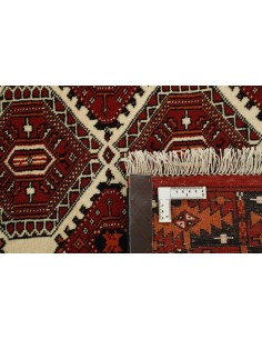 Hand made rug Torkaman Fine Persia cm.155x247 2