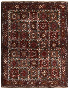 Hand made rug Yalameh Persia cm.154x196