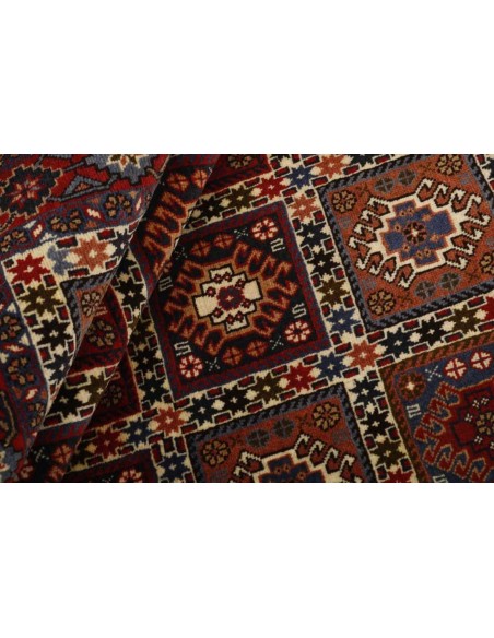 Hand made rug Yalameh Persia cm.154x196