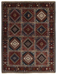 Hand made rug Yalameh Persia cm.154x194