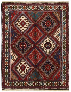 Hand made rug Yalameh Persia cm.154x196