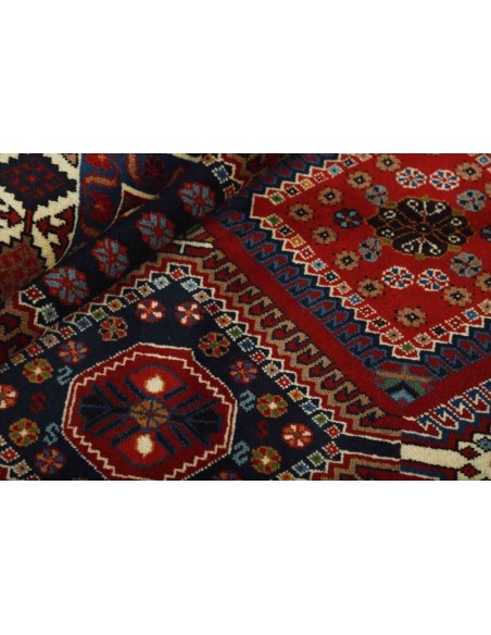 Hand made rug Yalameh Persia cm.154x196