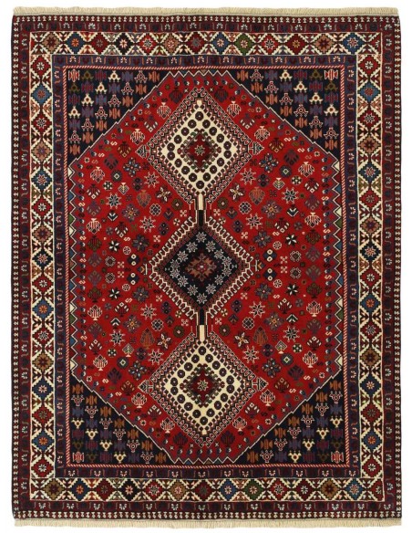 Hand made rug Yalameh Persia cm.154x198