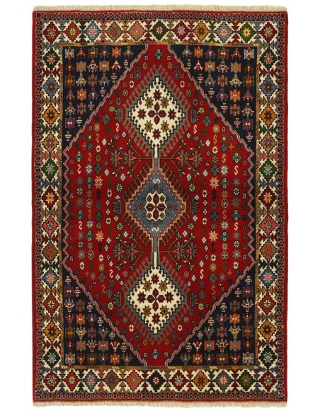 Hand made rug Yalameh Persia cm.103x154