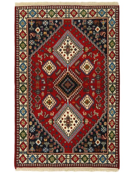 Hand made rug Yalameh Persia cm.104x157