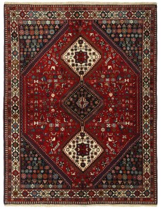 Hand made rug Yalameh Persia cm.154x197