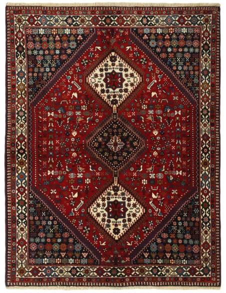 Hand made rug Yalameh Persia cm.154x197