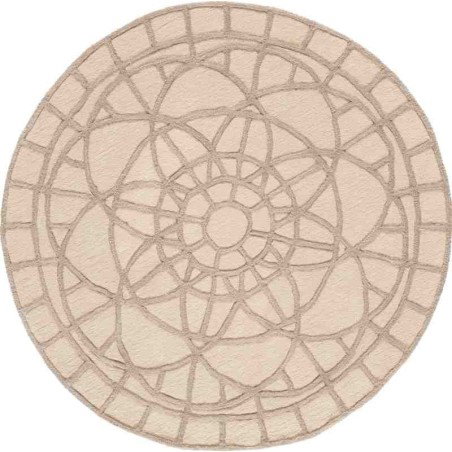 Carpet PORTOFINO SITAP 12 130 ROTONDO LANA geometrico da EUR 328.18