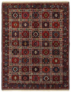 Hand made rug Yalameh Persia cm.156x197