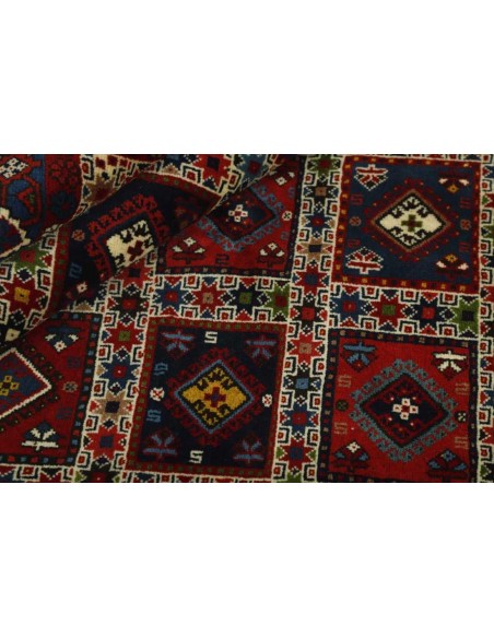 Hand made rug Yalameh Persia cm.156x197