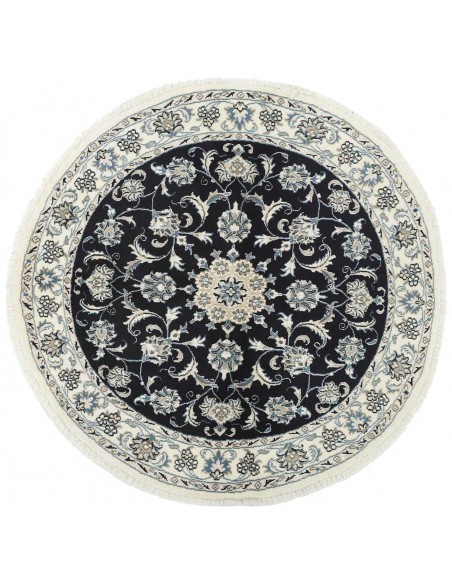 Hand made rug Nain Kashmar Persia cm.150x150