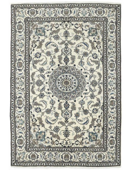 Hand made rug Nain Kashmar Persia cm.191x285